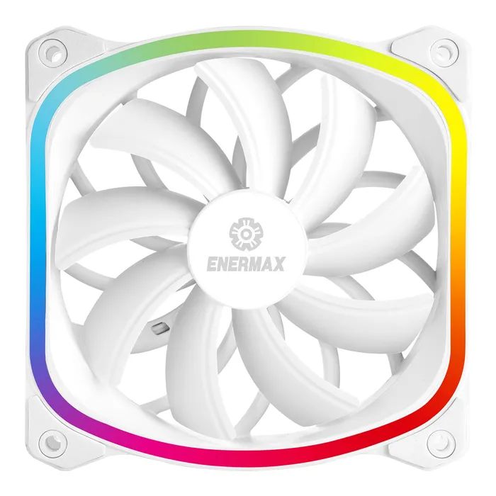Кулер для корпуса Enermax SquA RGB White (UCSQARGB12P-W-SG) изображение 2
