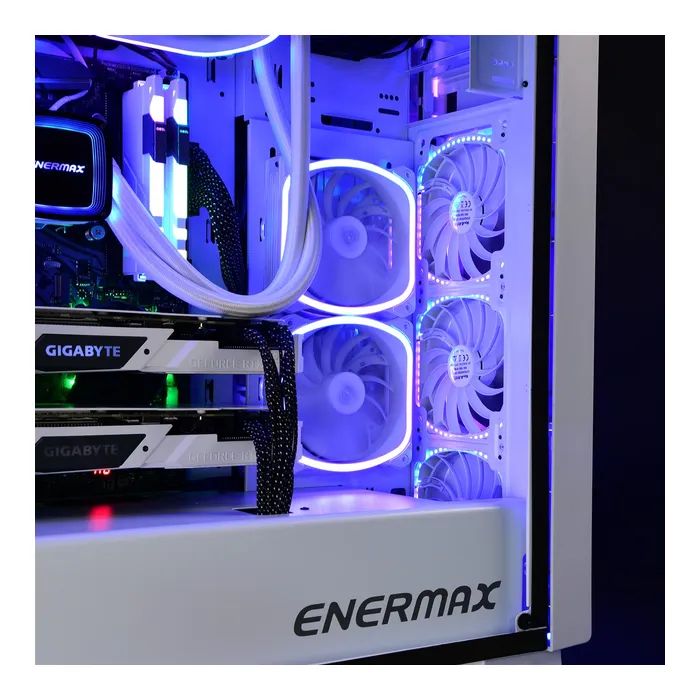 Кулер для корпуса Enermax SquA RGB White (UCSQARGB12P-W-SG) изображение 8