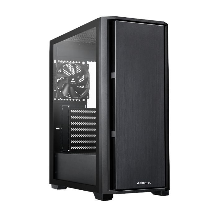 Корпус Chieftec Pro Midi TG (AS-02B-TG-OP)