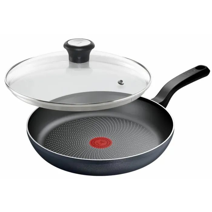 Сковорода Tefal So'' Light 26 см, алюміній, бакеліт, скло, чорний (H0560542_SET) изображение 2
