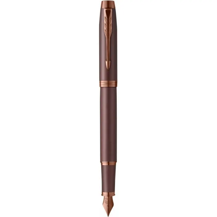 Ручка пір'яна Parker IM 17 Professionals Monochrome Burgundy  FP F (28 311)
