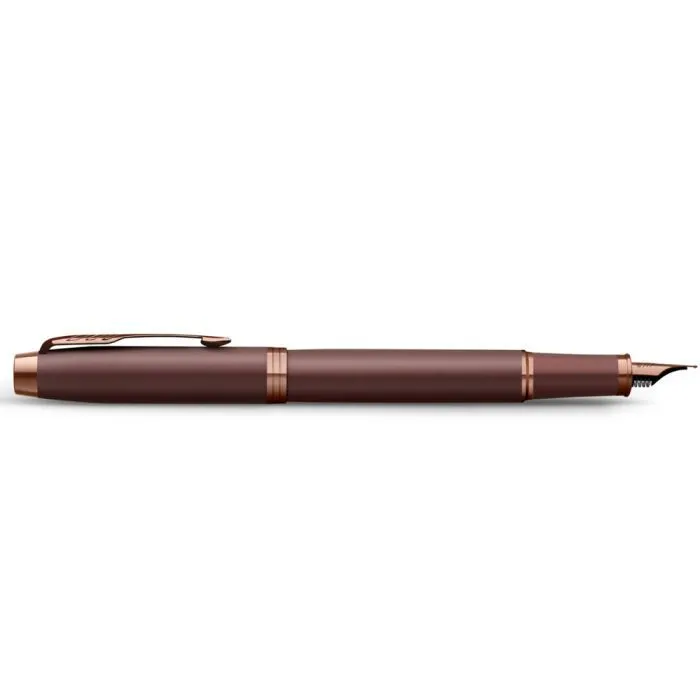 Ручка пір'яна Parker IM 17 Professionals Monochrome Burgundy  FP F (28 311) зображення 4