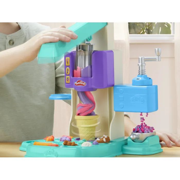 Набор для творчества Hasbro Play-Doh Райдужний вихор морозива (G0028) изображение 10