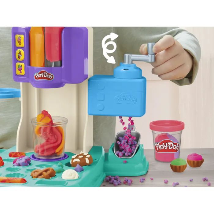 Набор для творчества Hasbro Play-Doh Райдужний вихор морозива (G0028) изображение 11