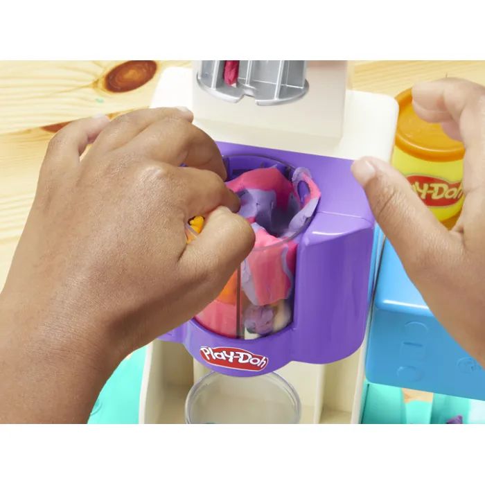 Набор для творчества Hasbro Play-Doh Райдужний вихор морозива (G0028) изображение 9