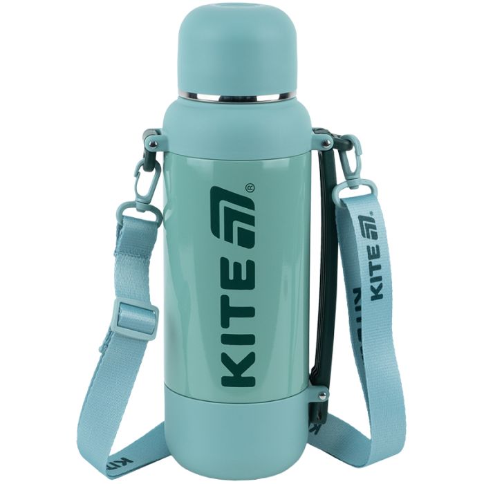 Термос Kite 1200 мл, чорний (K25-1225-1)