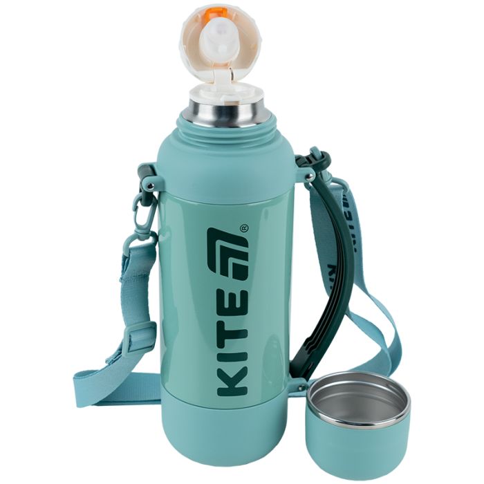 Термос Kite 1200 мл, чорний (K25-1225-1) изображение 2