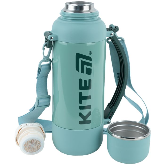 Термос Kite 1200 мл, чорний (K25-1225-1) изображение 4