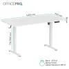 Компьютерный стол OfficePro ODE1470W White (ODE1470W) изображение 10