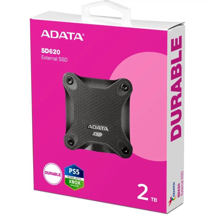Накопитель SSD USB 3.2 2TB SD620 ADATA (SD620-2TCBK) изображение 6