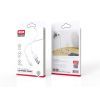 Дата кабель USB 2.0 AM to Lightning 1.0m 2.1A silicone white XO (NB208-L-1-WH) изображение 2