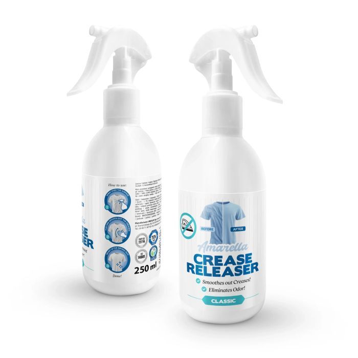 Засіб для прасування Amarella Праска-спрей розгладжувач складок Classic 250 мл (5907100190172) зображення 2