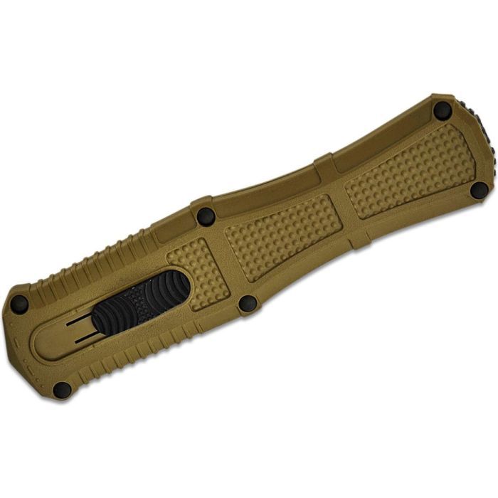Нож Benchmade Claymore OTF Auto Serrated Green (3370SGY-1) изображение 4
