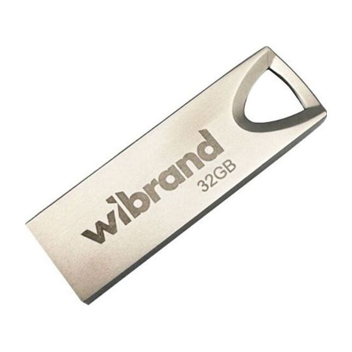 USB флеш накопитель Wibrand 64GB Taipan Silver USB 2.0 (WI2.0/TA64U2S) изображение 2