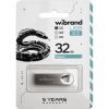 USB флеш накопитель Wibrand 32GB Taipan Silver USB 2.0 (WI2.0/TA32U2S) изображение 3
