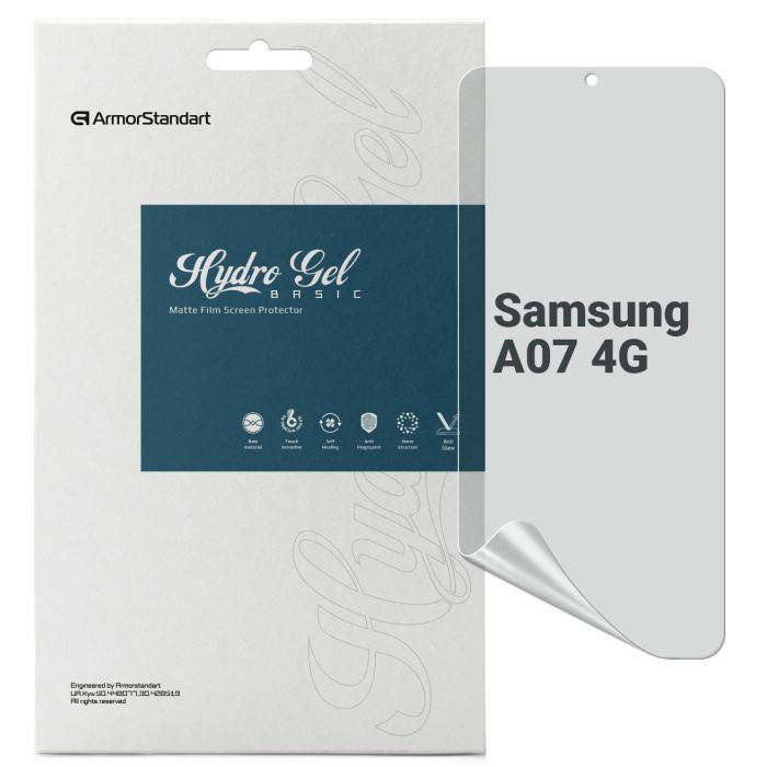 Пленка защитная Armorstandart hydrogel Matte Samsung A07 4G (ARM86497)