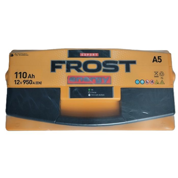 Аккумулятор автомобильный FROST ENERGY 110Ah Ев (-/+) изображение 2