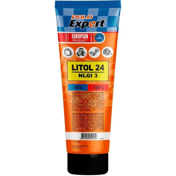 Мастило автомобільне Polo Expert LITOL-24 125г (12081)