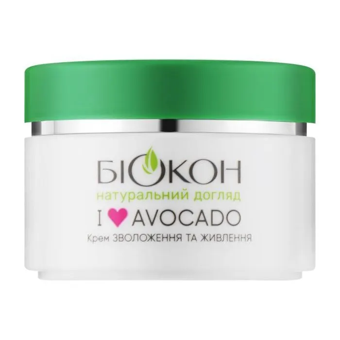 Крем для лица Біокон I love Avocado Увлажнение и питание 50 мл (4823110302279) изображение 2