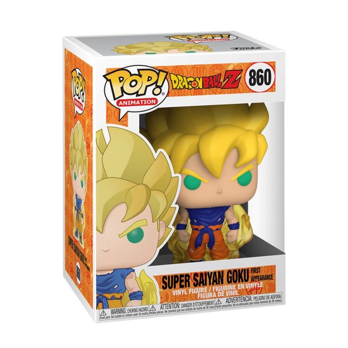 Фігурка Funko Pop серії Перлини дракона - Супер Саян Ґоку (48600) зображення 2