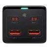 Зарядний пристрій Baseus AC + 2xUSB-C 100W + 2xUSB + cable USB-C to USB-C 100W 1.0m black (PSZM000401) зображення 5