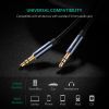 Кабель мультимедийный 3.5mm M to 3.5mm M 2.0m AV112 blue Ugreen (10687) изображение 2
