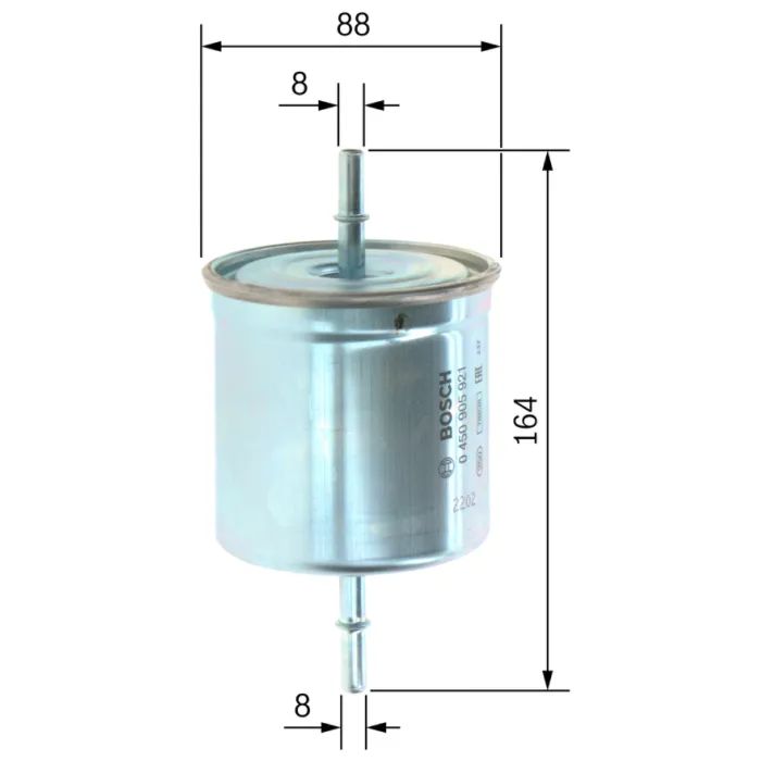 Фильтр топливный Bosch 0450905921 изображение 4