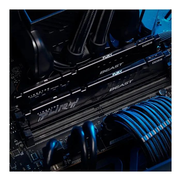 Модуль памяти для компьютера DDR5 128GB (2x64GB) 5600 MHz Beast Kingston Fury (ex.HyperX) (KF556C36BBEK2-128) изображение 9