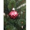 Елочная игрушка Chomik пластикові кульки компл. 16 шт, 6см, бордо (5900779853140_3) изображение 5