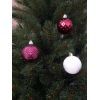 Елочная игрушка Chomik пластикові кульки компл. 16 шт, 6см, бордо (5900779853140_3) изображение 8