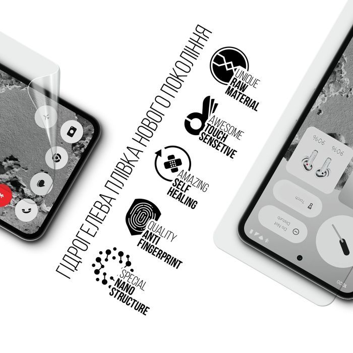 Пленка защитная Armorstandart hydrogel Nothing CMF Phone 2 Pro (ARM89348) изображение 2