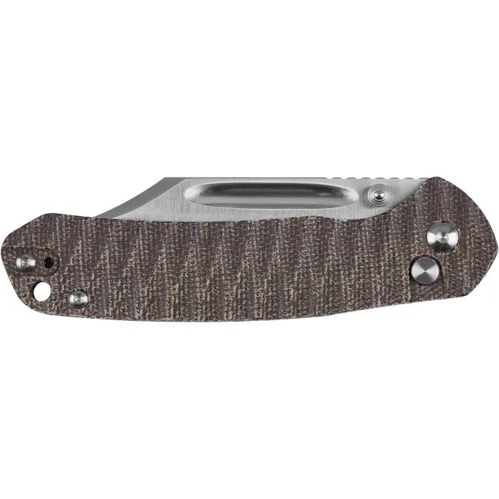 Ніж CJRB Bowie Pyrite AR-SFII Micarta OD Green (J1942-ODG) зображення 3