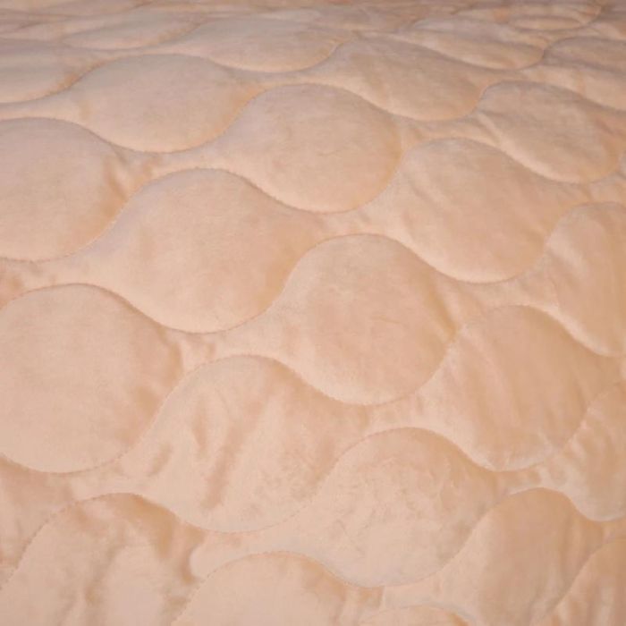Покрывало MirSon №5050 Velor charm Beige 180х210 см (2200008376789) изображение 2