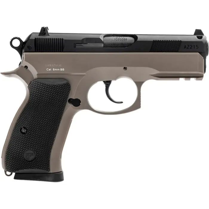 Страйкбольный пистолет ASG CZ 75D Compact FDE Spring (18603) изображение 2