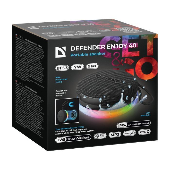 Акустическая система Defender Enjoy 40 Black (65141) изображение 7