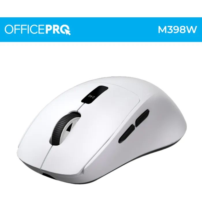 Мышка OfficePro M398B Wireless/Bluetooth Black (M398B) изображение 4