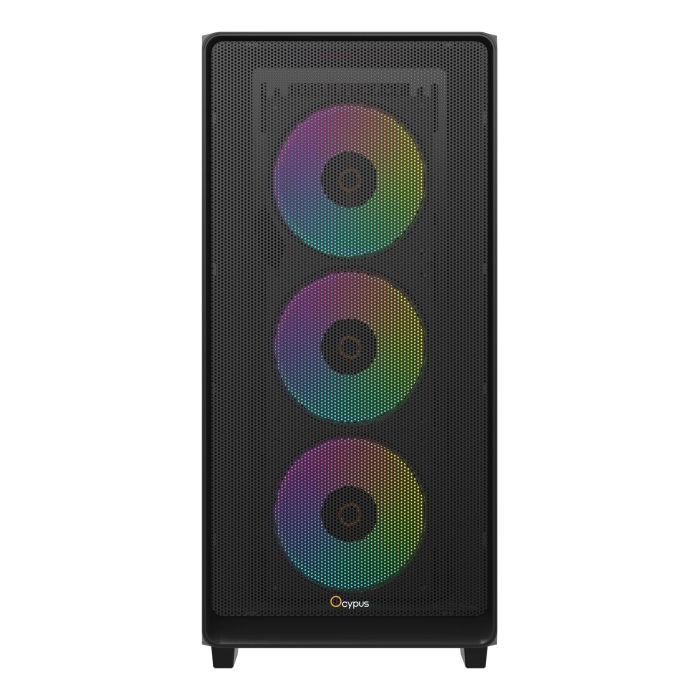 Корпус для ПК OCYPUS GAMMA C60 BK ARGB (GAMMA-C60-BKG400XX-GL)