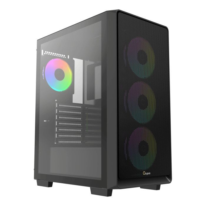 Корпус для ПК OCYPUS GAMMA C60 BK ARGB (GAMMA-C60-BKG400XX-GL) зображення 2