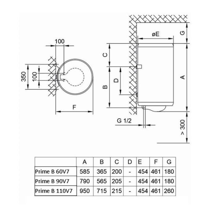 Бойлер TIKI Prime B 60V7 (MBC 50) (700296) изображение 10
