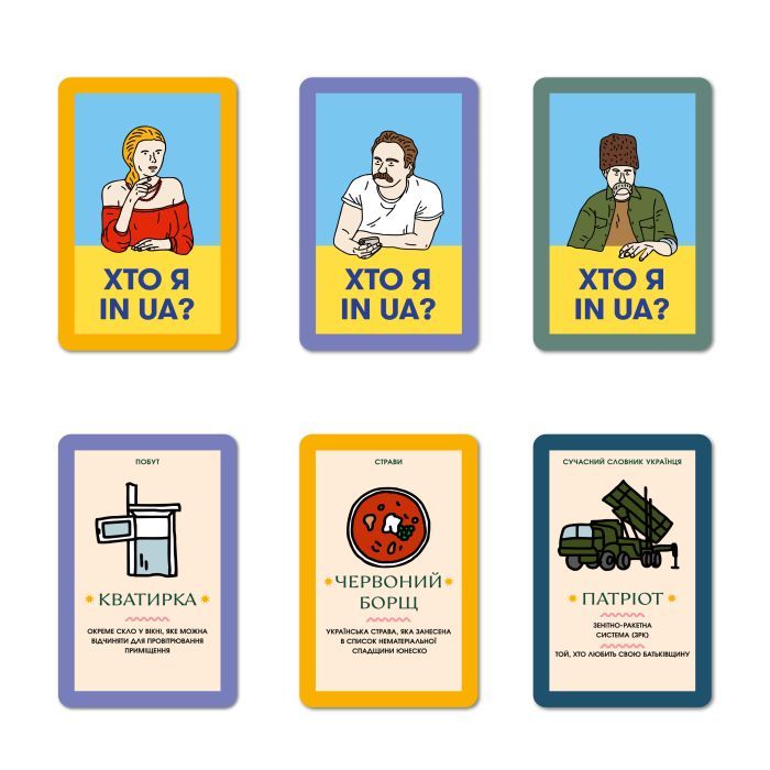 Настольная игра Orner Кто я in UA (укр.) (2073) изображение 4