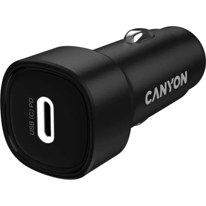 Зарядний пристрій Canyon USB-C PD30W black (CNE-CCABR2C)