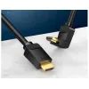 Кабель мультимедийный HDMI M to HDMI M 1.5m 90° corner black Vention (AAQBG) изображение 3