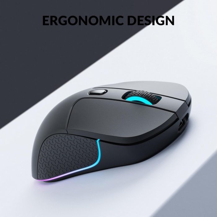 Мишка Keychron M3 Wireless/Bluetooth/USB Black (M3-A1) зображення 4