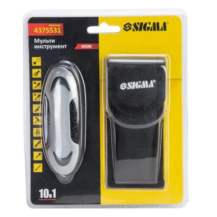 Мультитул Sigma 10 в 1 (4375531) зображення 3