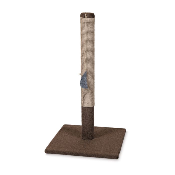 Дряпка (когтеточка) для котов Природа Мими Brown 36x36x66 см (4823082443017) изображение 2