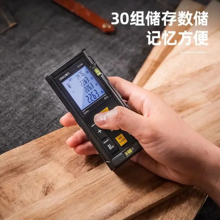 Лазерний далекомір Deli до 60 м (DL4168) зображення 3