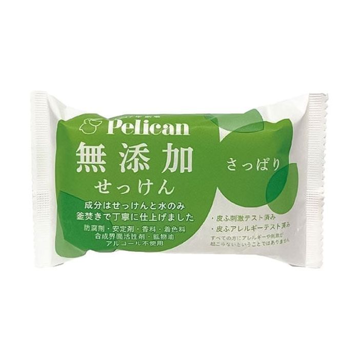 Твердое мыло Pelican Additive Free Refreshing Soap Освежающее 100 г (4976631481029)