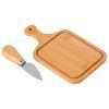 Доска для подачи Ardesto Midori, 2 предмети, 19х11х0.8см, бамбук, нержавіюча сталь (AR0936) изображение 3