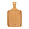 Доска для подачи Ardesto Midori, 2 предмети, 19х11х0.8см, бамбук, нержавіюча сталь (AR0936) изображение 4