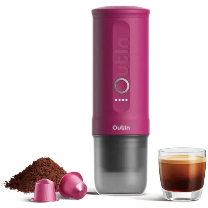 Портативная кофеварка Outin Nano Espresso Machine OTEM-01 Forest Green (OTEM-01-FG) изображение 5